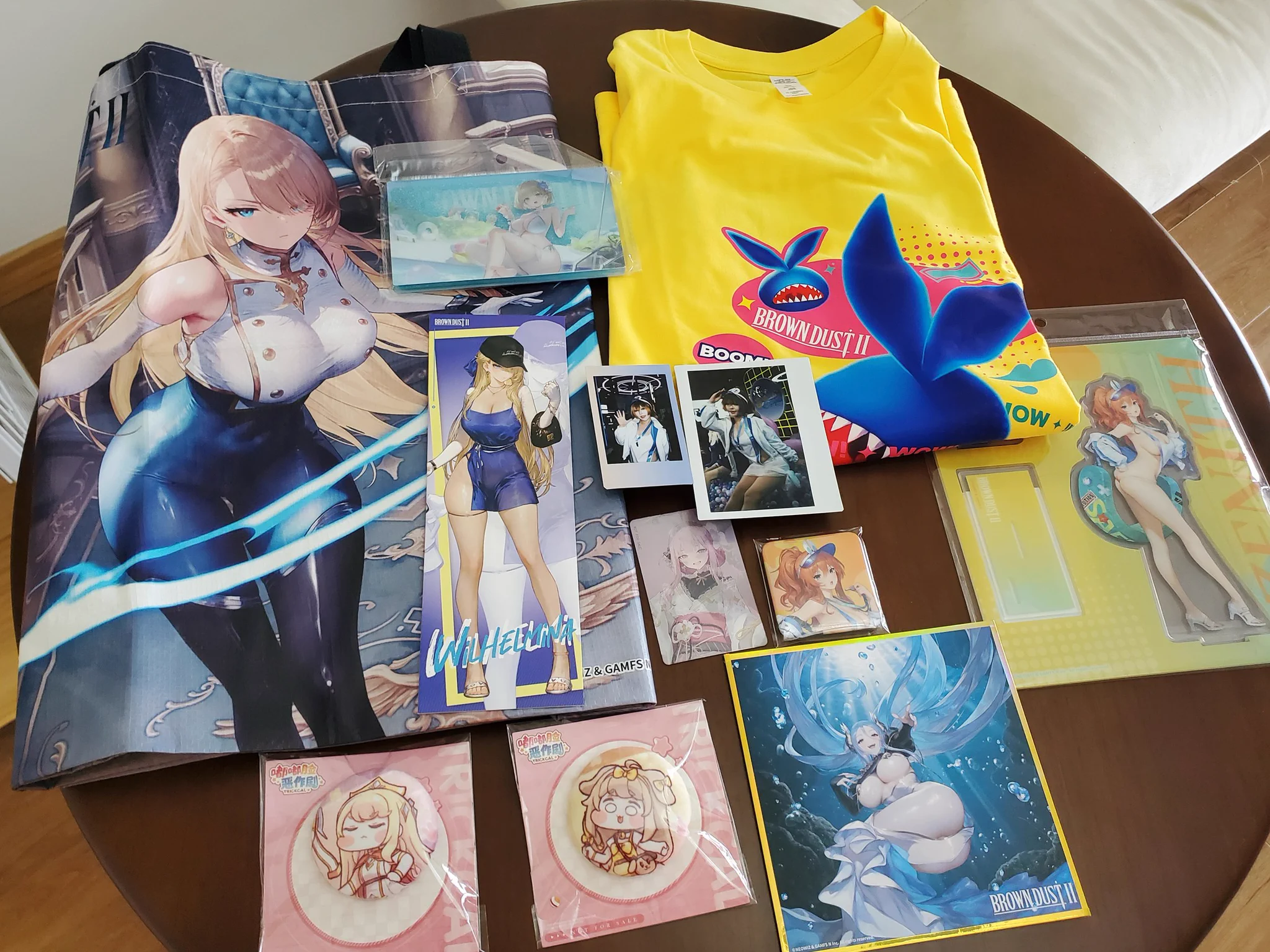 这次交到了好多好多新朋友💗大家都超好的！还送了我好多可爱的无料🎁
希望《棕色尘埃2》越办越好！🎉
谢谢来看我的宝宝们～辛苦大家啦～(*°▽°*)
期待下一次相遇💖

  #BrownDust2 #ブラウンダスト2 https://t.co/ndg6ZRKqxQ