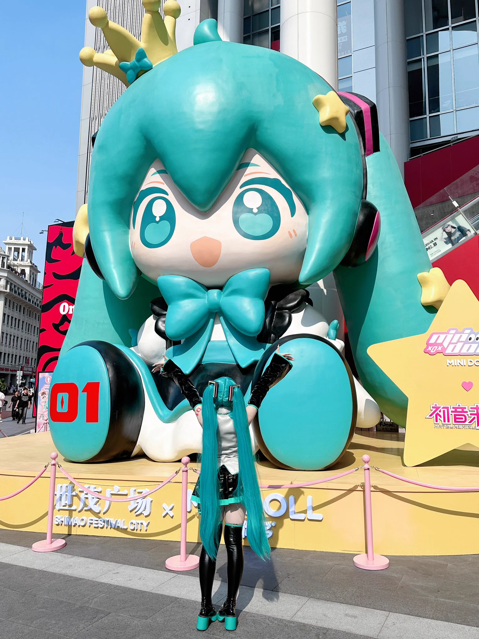 でか〜い！

#初音ミク https://t.co/3RKtXFmlpt