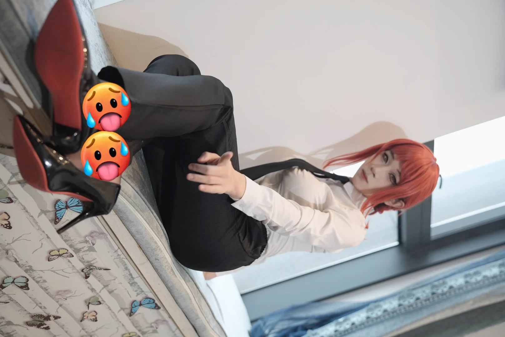 《芽芽玛奇玛无套后入猫娘小男娘》
表情包第二张，视频后20秒有彩蛋
被芽芽几把🌿的@moon266cak
摄像 @wenansamadesu
#玛奇玛 #电锯人 #反差coser  #伪娘母狗 #男娘雌堕 #猫娘 https://t.co/MwhcDECAsn