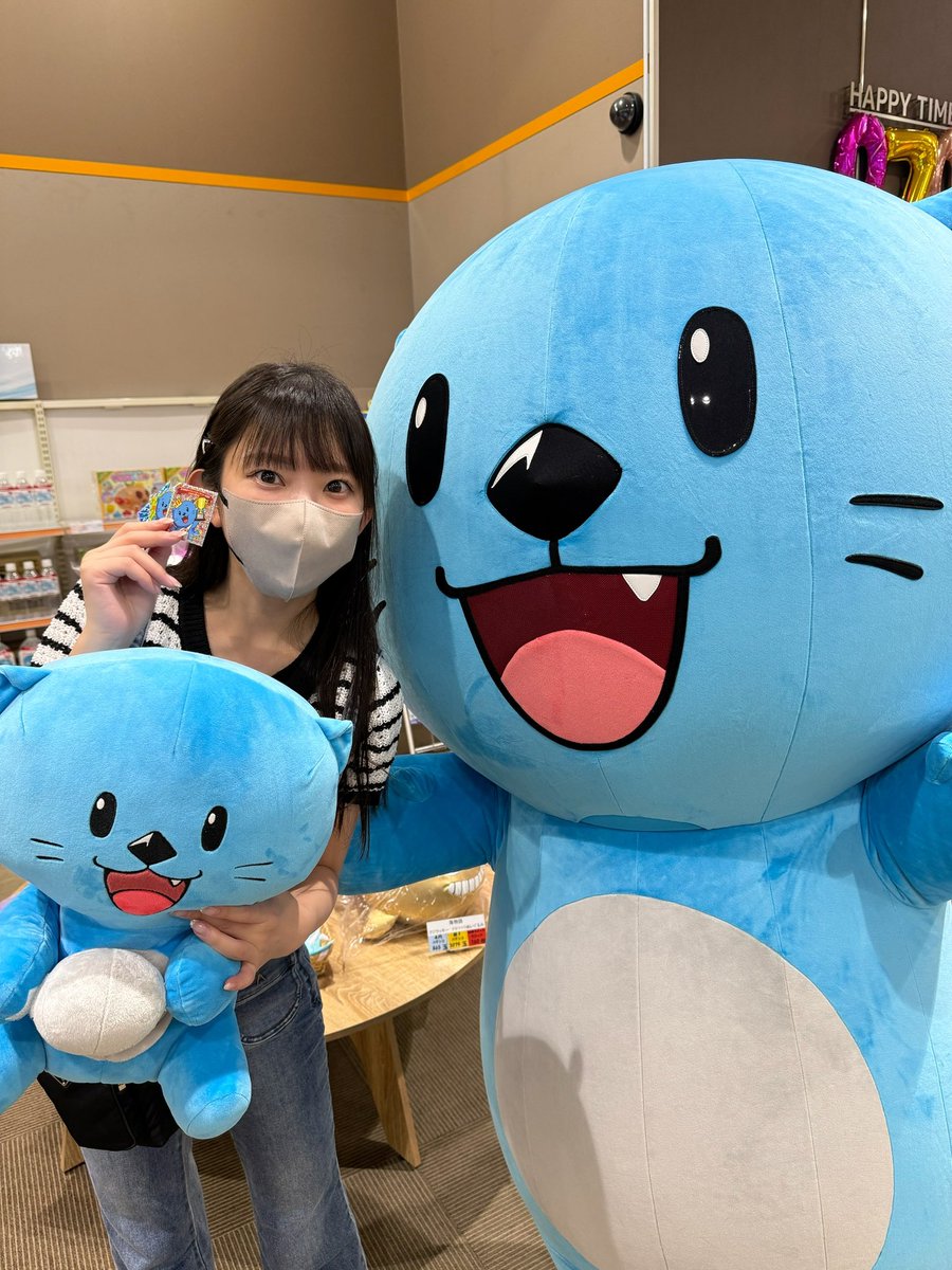 バイオっちゃうよ！！！
創業月間！周年！とっても賑わってます〜！
ニラッコさん可愛すぎてる....

@niraku_niracco 
#pr https://t.co/vOmQys3AHy