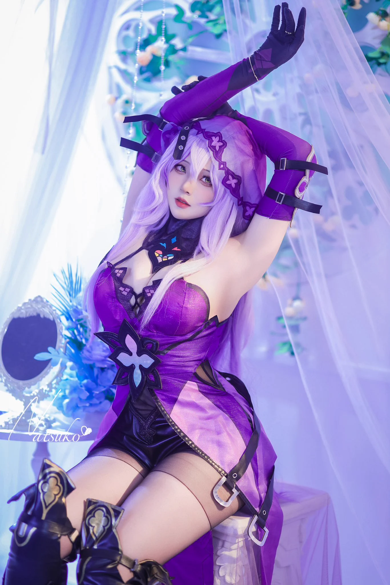 #崩壊スターレイル 
#HonkaiStarRailCosplay 
#Blackswan 

🔮ブラックスワン🔮

Fantia更新しました🫶 https://t.co/XwJRFwoFdi