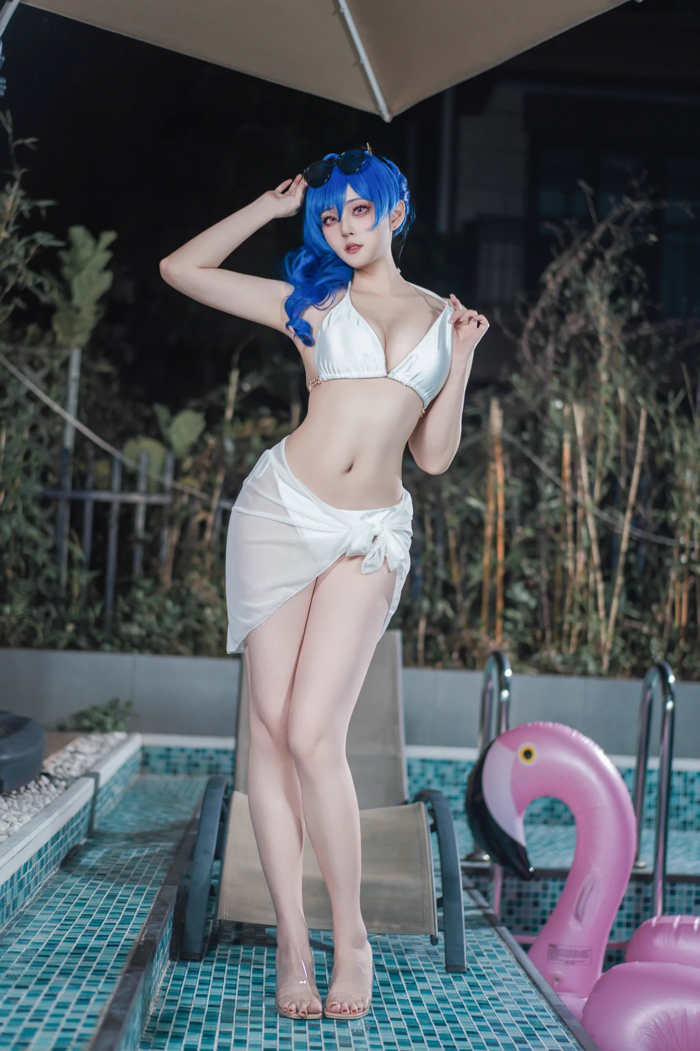 #アズールレーン #AzurLaneCosplay 
セントルイス　水着

Fantiaリンク：https://t.co/L64hwxX4Tx https://t.co/ngAXZ4svCg