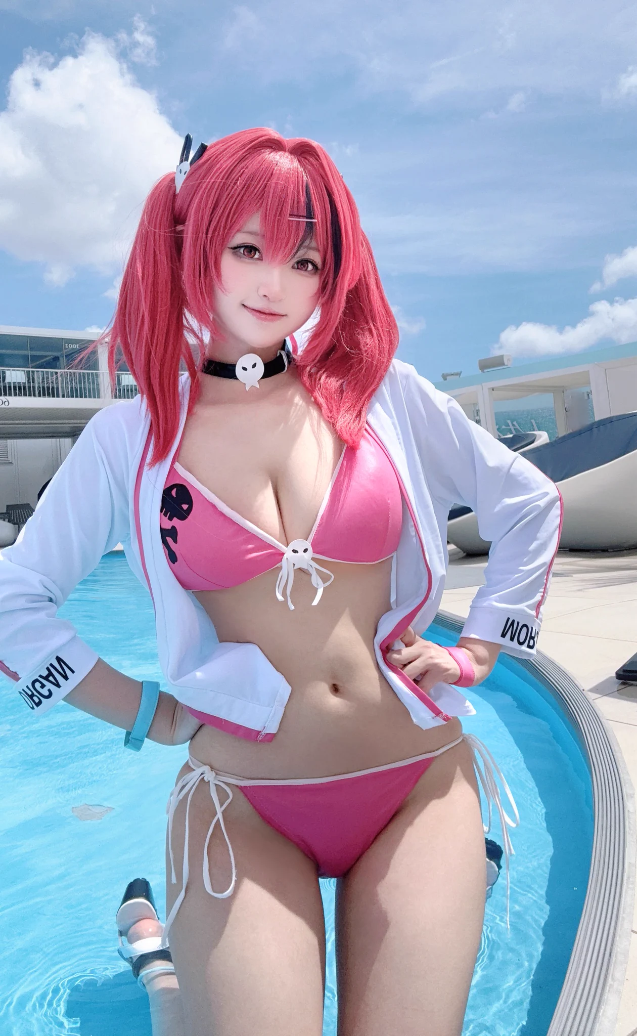 水着！🏴‍☠️💕

#NIKKE夏2025
#NIKKEcosplay https://t.co/wxbBeMMQng