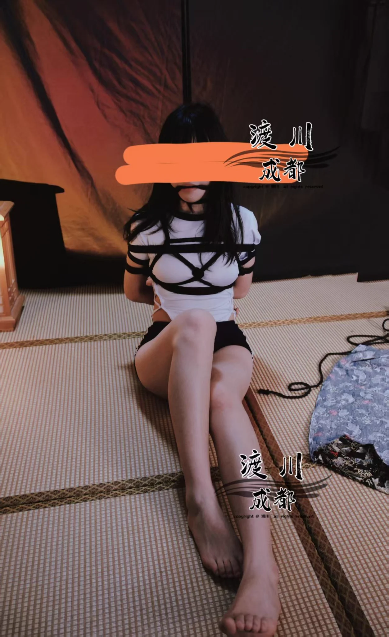 【大长腿捆捆】
绳手：渡川（成都重庆）
场地：暗川绳屋
投稿大佬
@wqganenshi_
@tbzt2024 
#绳缚 #成都 #捆绑 #约拍 #私房 #shibari #绳艺 https://t.co/4hLdFDz9V6