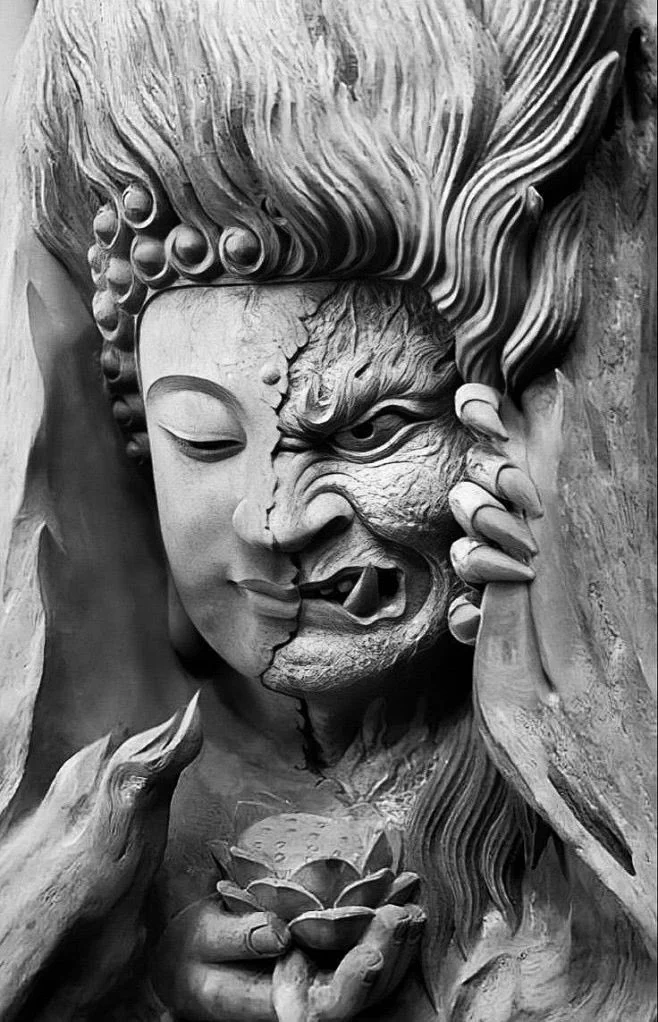 魔王波旬对佛陀说
“你涅槃后，我一定要破坏你的佛法”

佛陀表示佛法是正法
没有任何力量能破坏

魔王波旬回应
“我将用两千五百年的时间把你的教和法摧毁，我让我的魔子魔孙，穿上你的袈裟，进入你的庙宇，宣扬我的魔说，腐化你的僧徒。你在的地方我就在，直到我的子孙遍地。” https://t.co/VkQ5bRsDKR