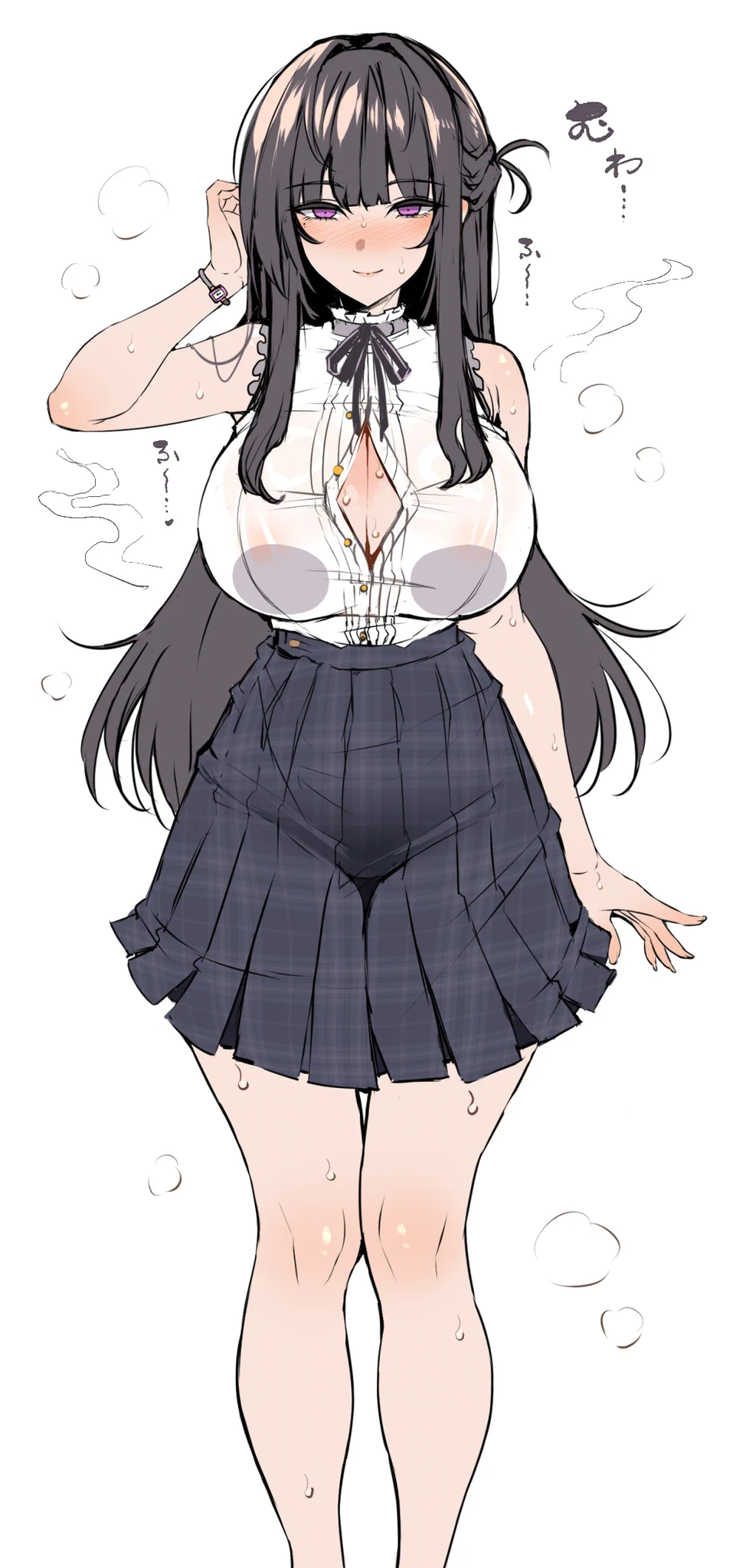 撮影がもうすぐ始まるぎりぎりで慌てて控室から出てきた、ぜったい何かあったっぽいグラドルちゃん。 https://t.co/QXlEif4LyB
