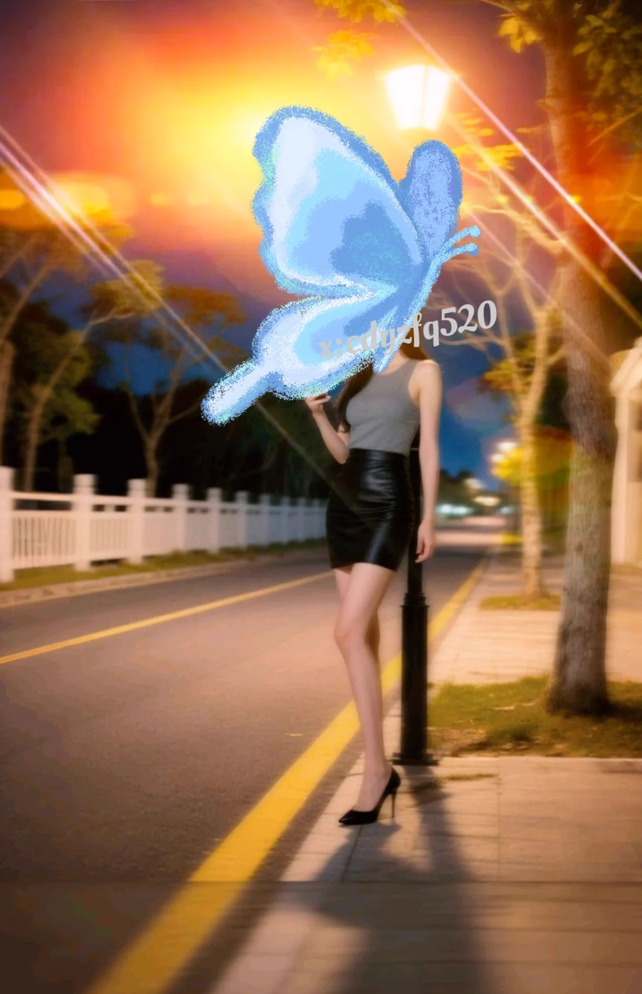 172大长腿站路边打车，这条路人少，不然我都站远点看看有人搭讪没有，刚刚有两个小伙子骑共享单车过去，偷偷看了好多眼，不敢搭讪，估计看悦悦这个气场御姐范太足了，他们不知道越是平时高高在上，高贵人妻，漂亮性感身材好的女人，私底下超级反差… https://t.co/kT8D6B3tew