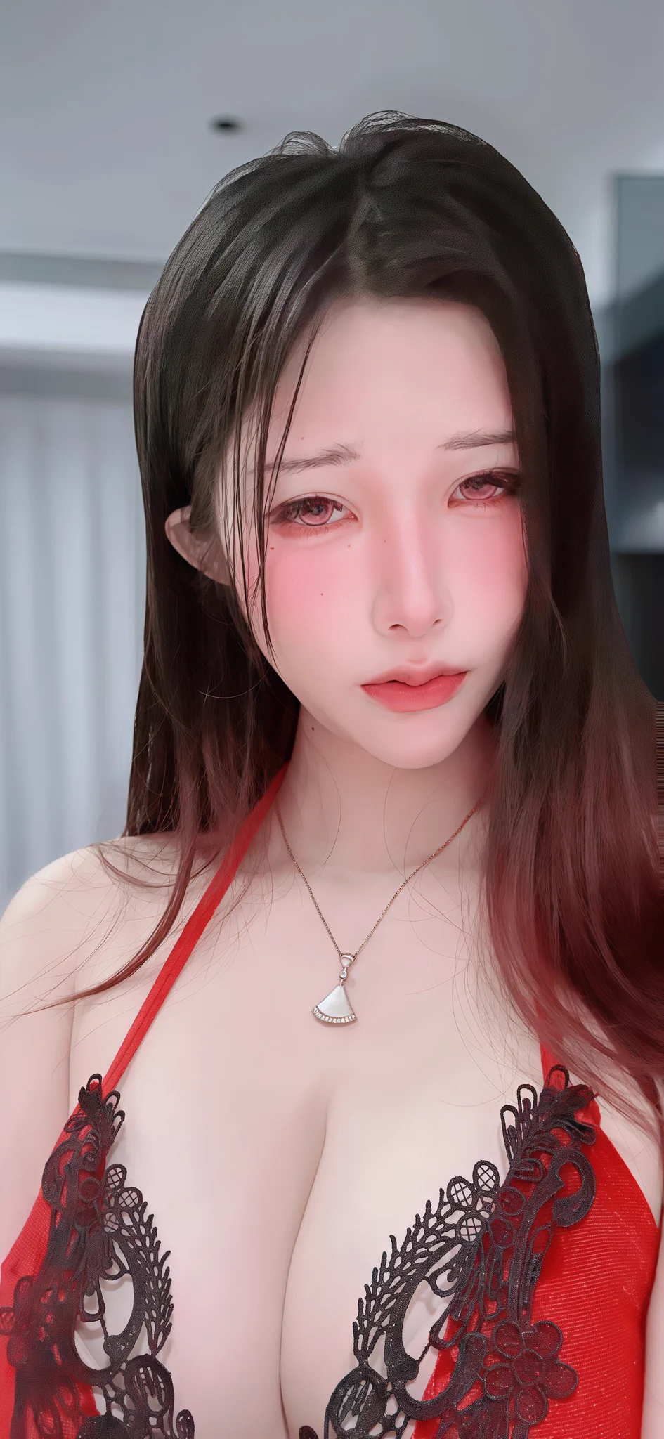 为什么我脸不做表情也看着这么色气啊，呃呃，然后长图记得点开看，巨乳！ https://t.co/wB1nTImGVP