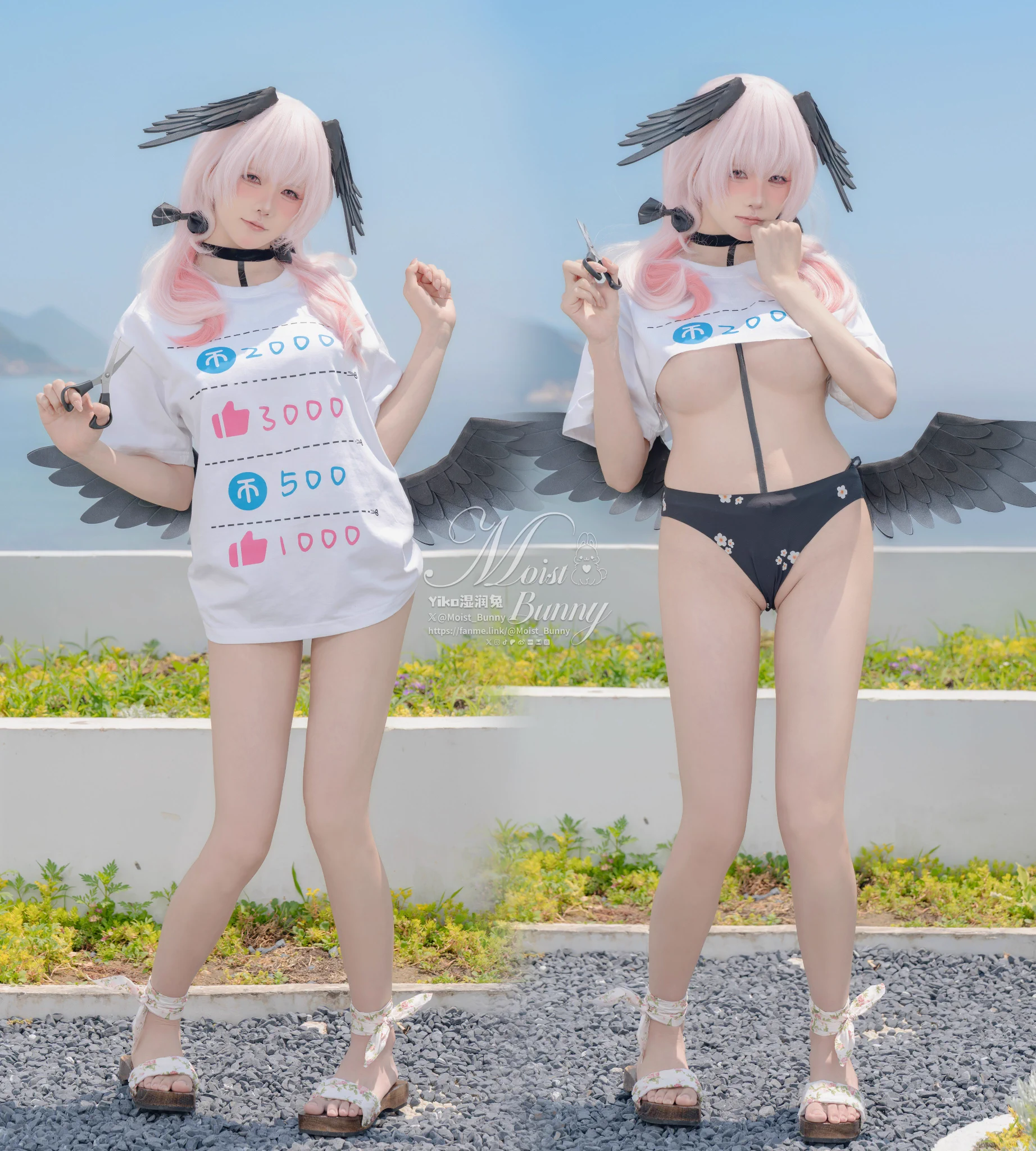 “還想看更多？那就快多多點贊~❤️”
——『下江小春 泳裝』

"Want to see more?" Then give it a thumbs up quickly ~❤️"
——『Shimoe Koharu』 https://t.co/sH16n9dFze