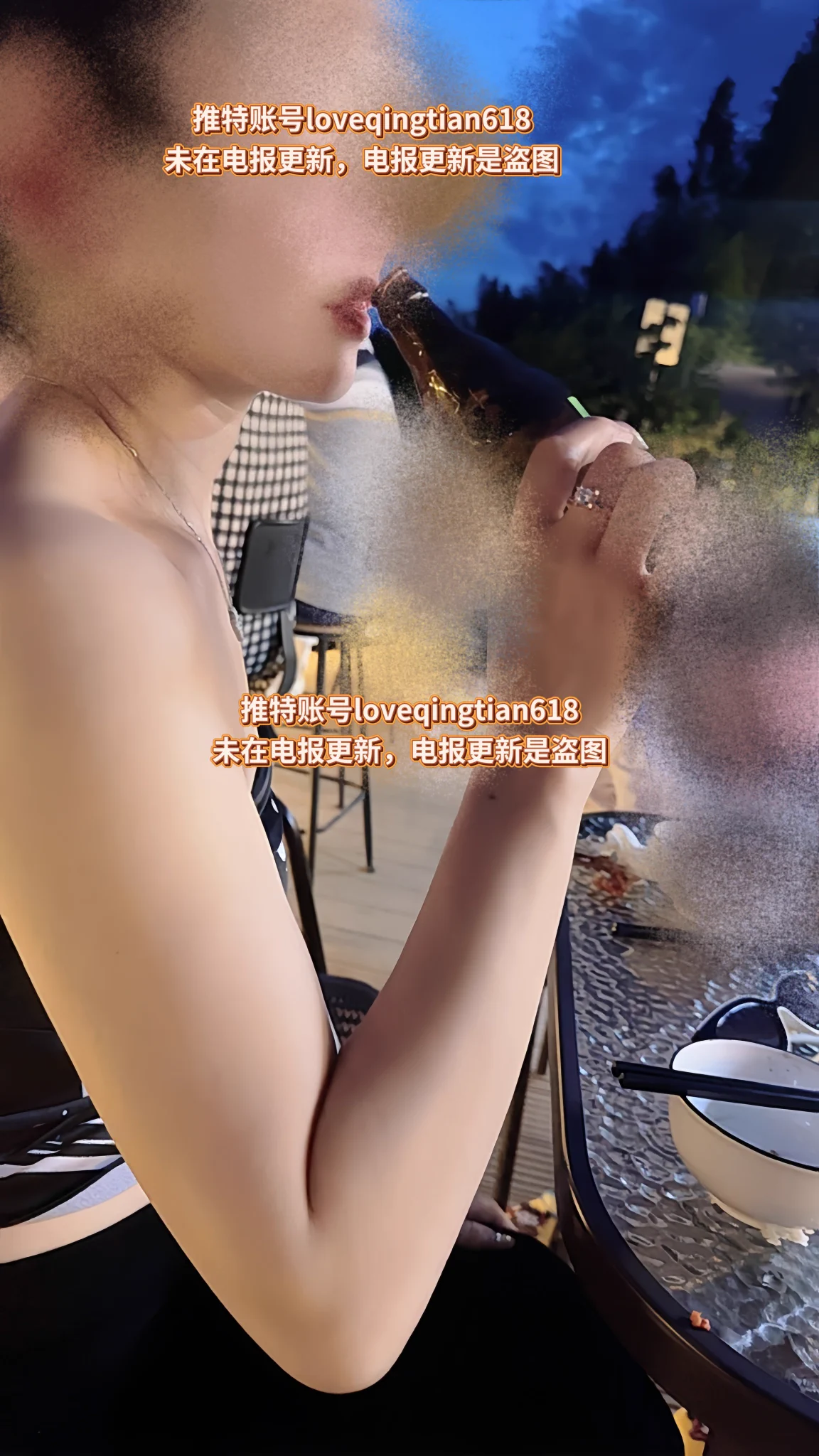 晚上好兄弟们，姐妹俩都喝上酒了
该说不说的，其实姐妹俩酒量都还可以 https://t.co/kT6OA3Z3dU