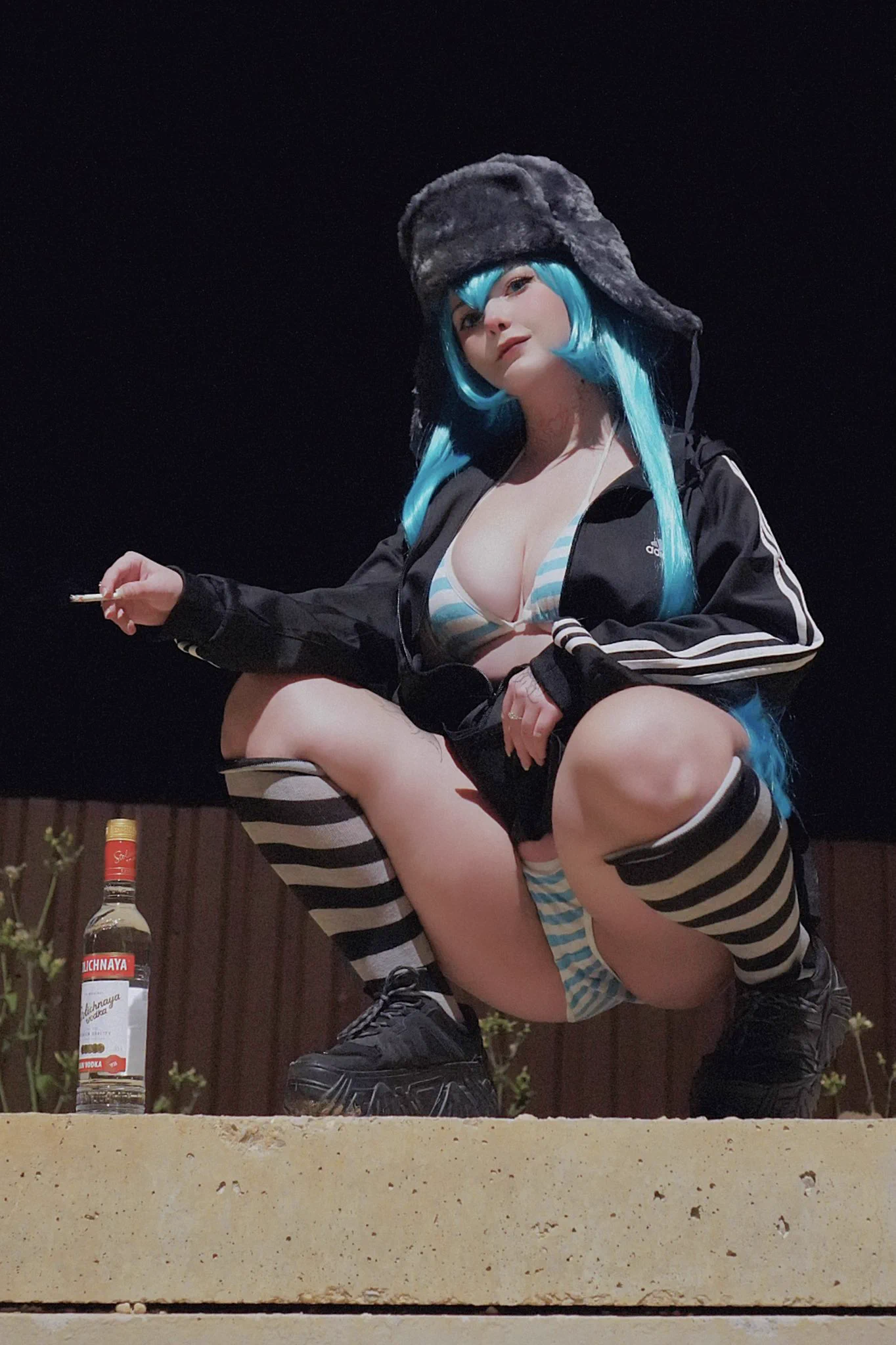 Say “hi” to get more Slavic Miku cosplay pics in DM 🩵 https://t.co/kjKDp2Kqwr