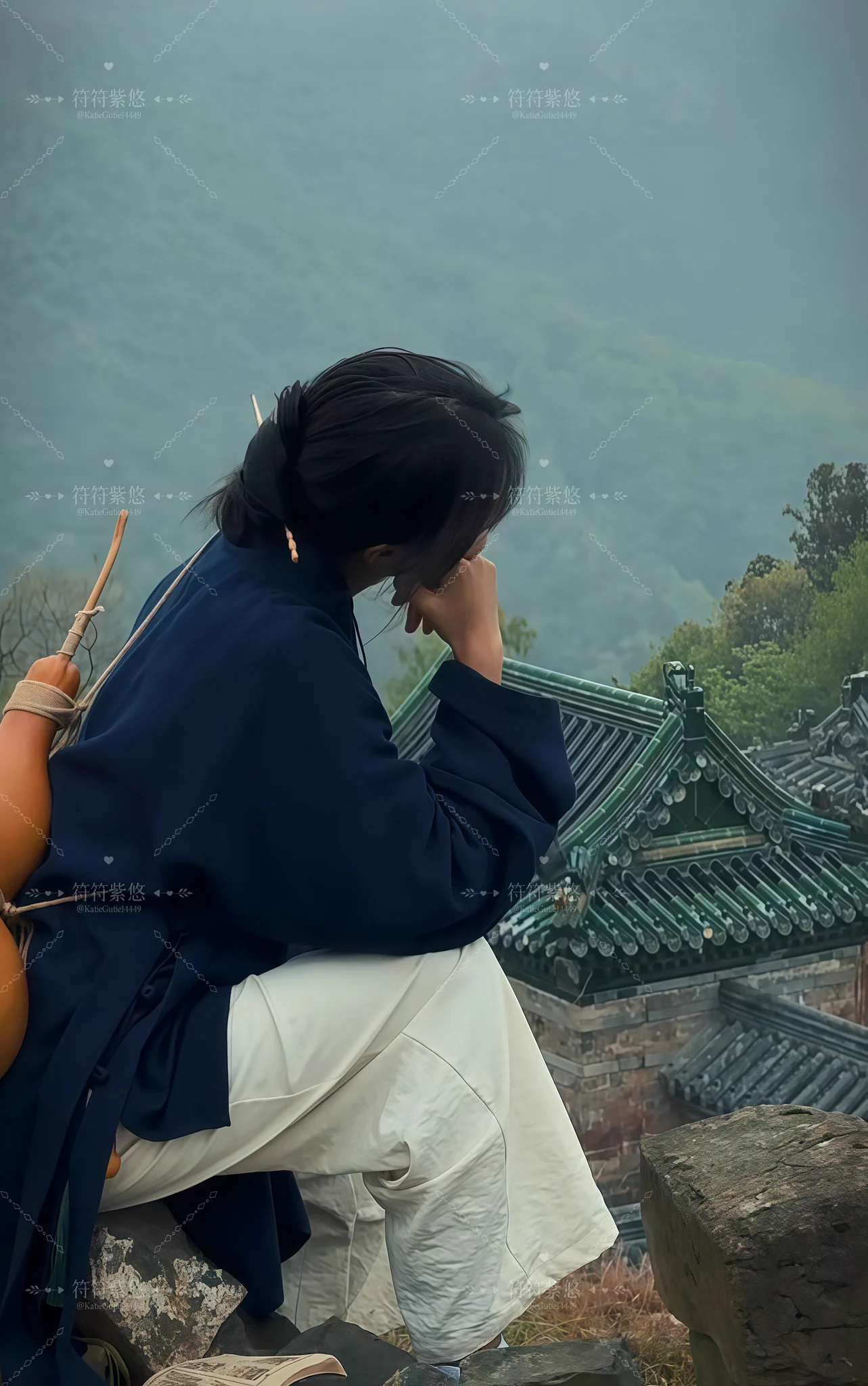 三千烦恼丝，点点情欲心，还是斩不断～

祖师爷说了，既然放不下俗世凡心，要不就红尘修行吧… https://t.co/DEFHr2cFAT