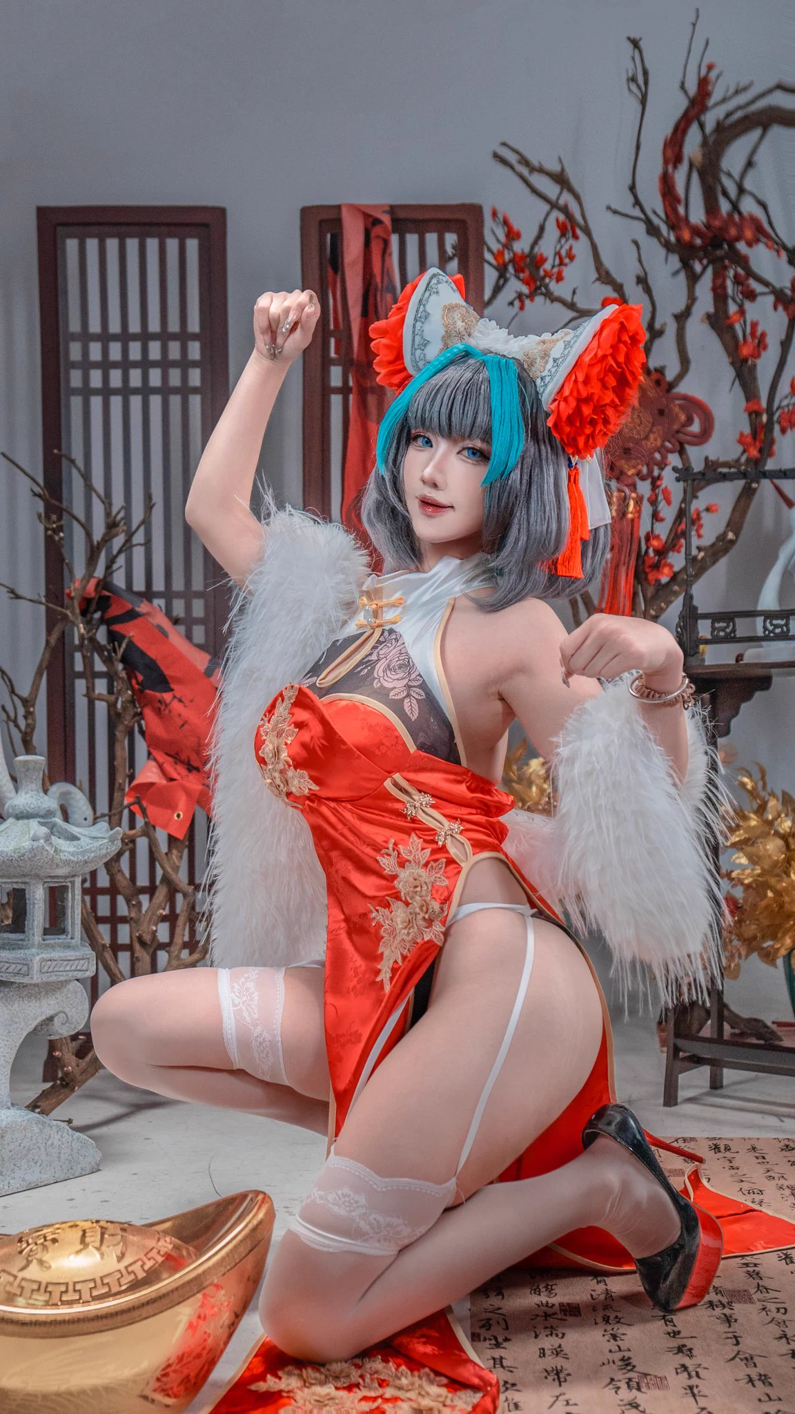 是猫猫~
#アズールレーン #碧蓝航线
#柴郡 #旗袍 https://t.co/lbRIFN9MhG