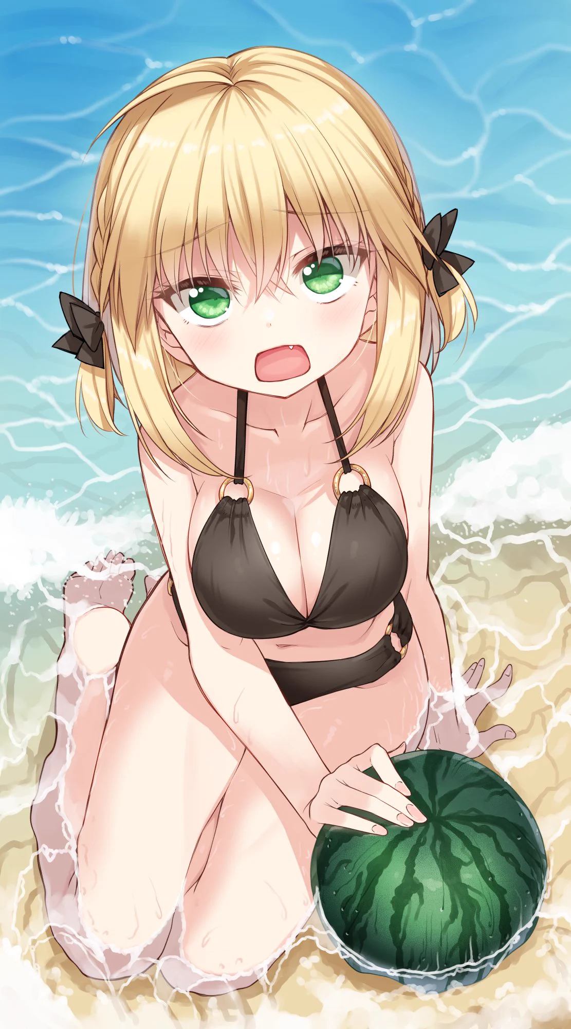 「このスイカ重すぎるよぉ…持ってくれないか？？」 https://t.co/e7ynCQkNj0