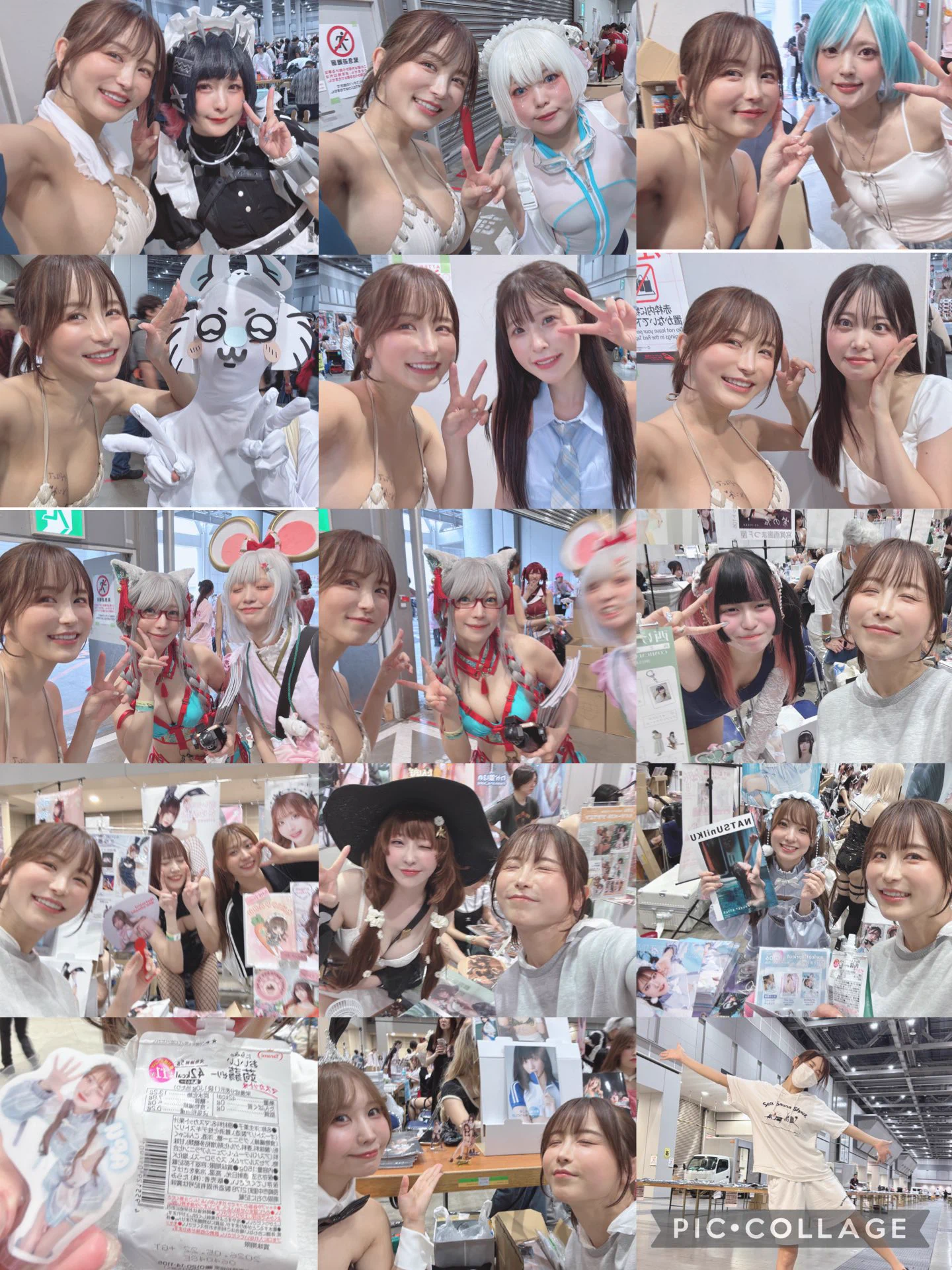 子載せるタイミング逃してたコミケの思い出たち〜〜♡仲良しさんたくさん🥰🥰🥰 https://t.co/7wb7E9I1p2