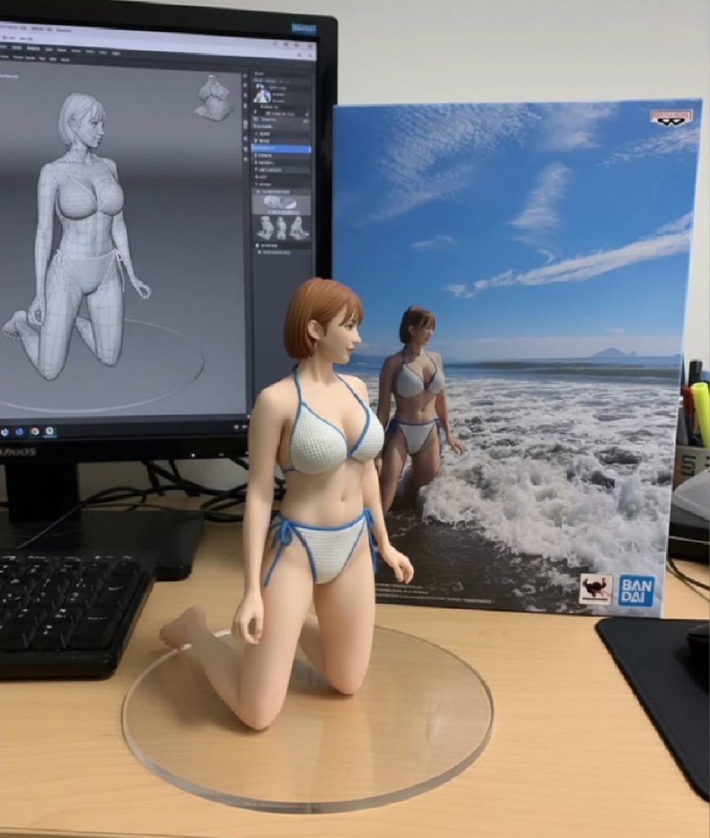 無聊拿照片參數做成GK公仔 https://t.co/o7wtB9ZKjT