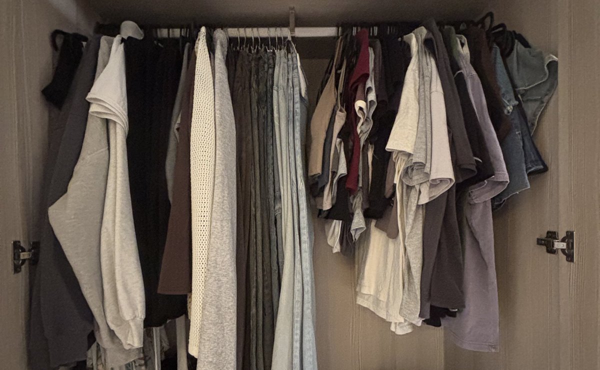 乾為什麼搬來新租屋處半年衣櫃就快滿

我又沒有很常買衣服😔 https://t.co/s0DaRhS63j