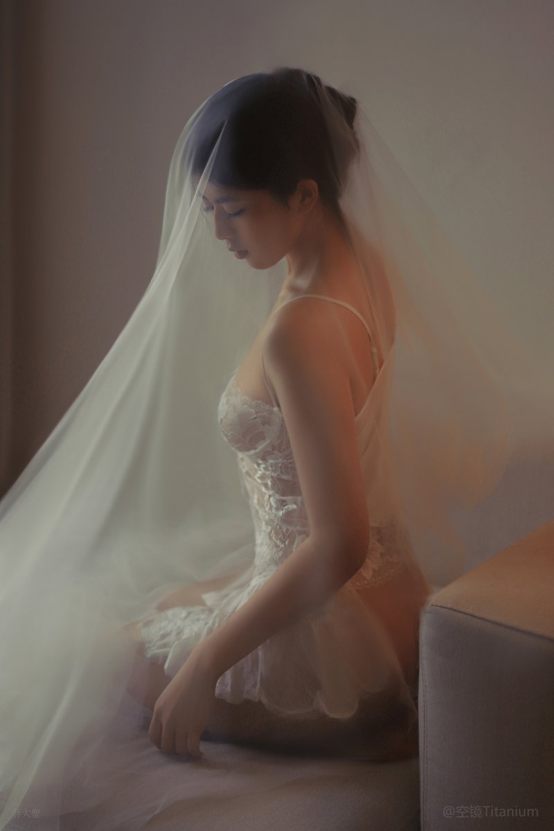 “轻纱覆梦来”              

摄影：@kjtitanium_

#写真 https://t.co/MFmwEnM61S