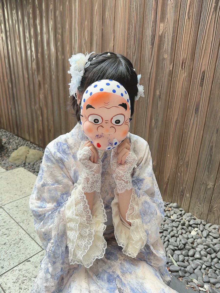 ずっと欲しかったお面⋯⋯嬉しすぎ😭 https://t.co/dpH3lgqIms