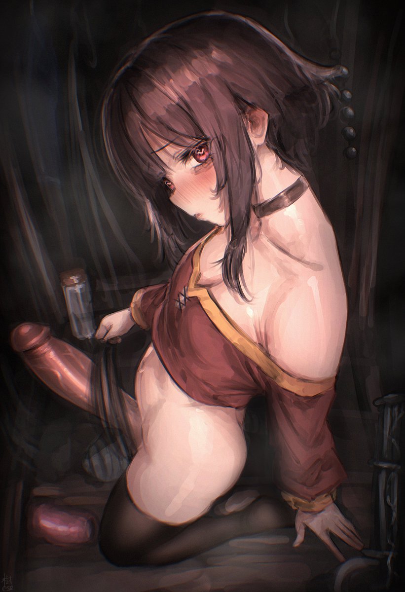 big big megumin 🍆 https://t.co/w034pCqi98