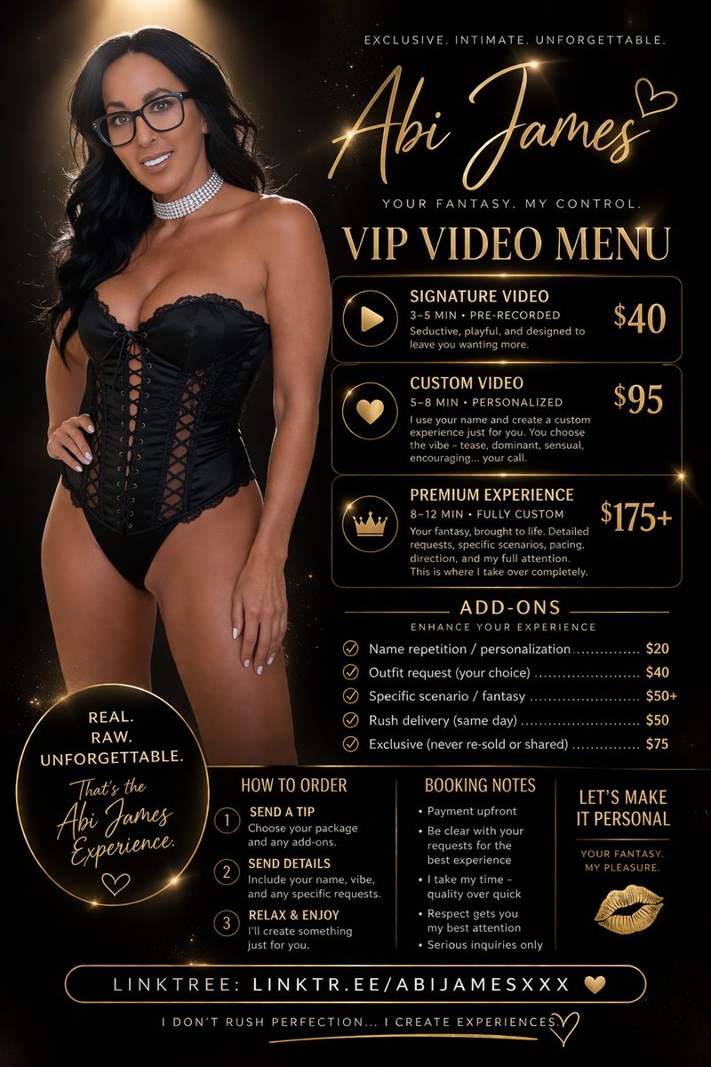 Not all fantasies are created equal… some come with my full attention.
This isn’t content… this is an experience.
Custom videos.
Your name. Your vibe. Your fantasy… done my way.
If you’ve been watching… it’s time to step up.
Serious inquiries only 💋
🔗 Link in comments 
#VIPExperience #CustomContent #OnlyFans #LuxuryVibes