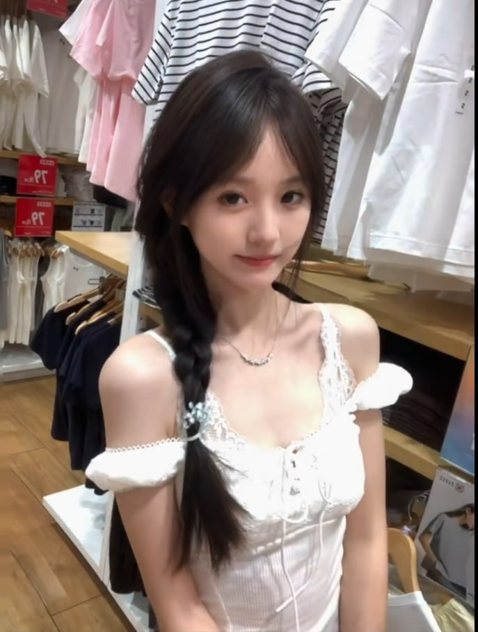 嘿@grok   让第一张照片里的女孩摆出第二张照片里的姿势 https://t.co/dXmNmwlrgB