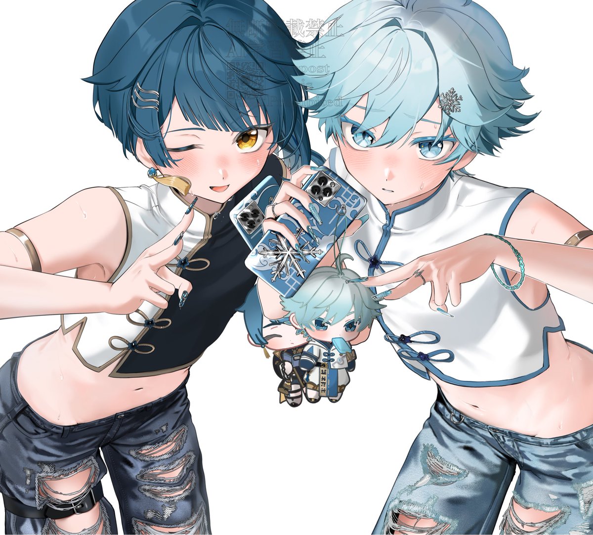シャッターチャンス📷💙🩵 https://t.co/g4iNbGF0JH