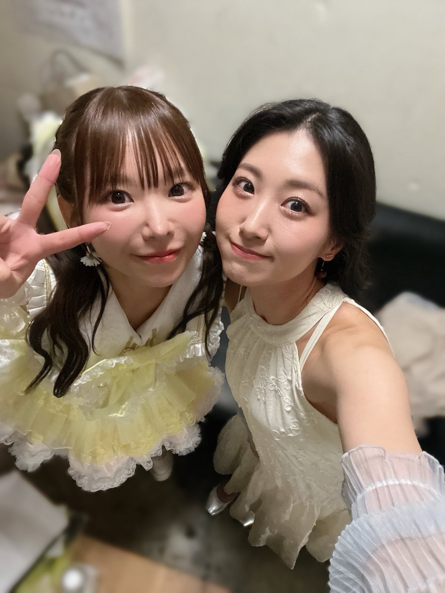 #まりちゅうフェス Vol.2🫶
最高に楽しい夜でした！！！

ライブ盛り上げてくださった皆さん、チェキ会に会いにきてくれた皆さん、そして、呼んでくれたまりな！有難うございました💛

まりささコラボの初恋サイダーいかがでしたか？🥹🫶

また歌う機会があることを願って…♡
皆様また会いましょう💋 https://t.co/xO5ctOlhFT